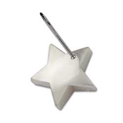 Pen with Metal Silver Star Weight