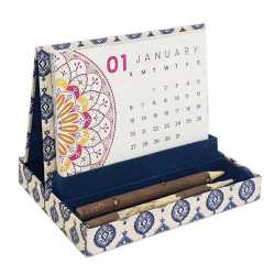 Calendar With Pen Stand