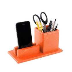 SQUARE PEN CUP & MOBILE HOLDER COMBO