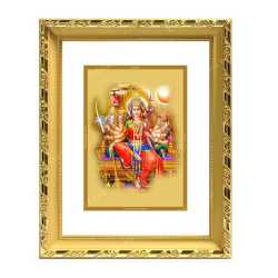 Maa Durga 24ct Gold Foil with DG Frame 1