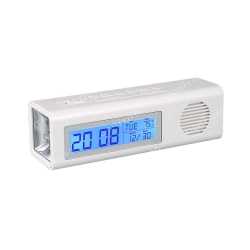 3 - in - 1 Clock with FM and Tourch