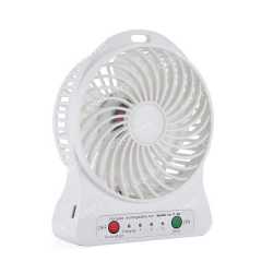 Portable fan with torch