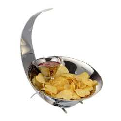 Stainless steel snack serving Bowl set