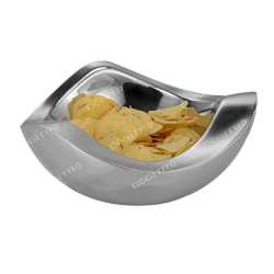 Wave double wall fruit bowl