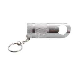 Keychain with 6 LED torch and opener