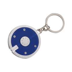 Round shape key chain with torch