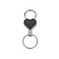 Heart Shape Key Ring with carabiner