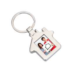 Hut shape Keychain with Photo frame and mobile stand ( Magnetic )