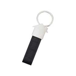 PU strip keychain with Hut top